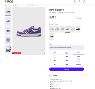Zapatillas New Balance 480 por solo 42€
