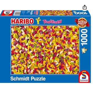 Puzzle 1000 piezas Haribo, Tropifrutti marca Schmidt Spiele por 6,70€