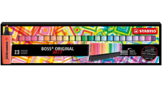 23 Marcadores STABILO BOSS ORIGINAL ARTY a solo 19,99€