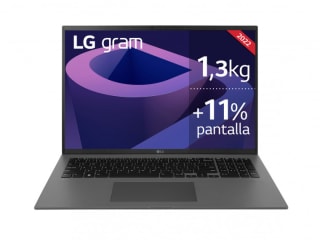 Portatil LG gram 17Z90Q i7 12ª Gen de 16GB/512GB SSD + Barra de sonido LG 380W por 1214,16€