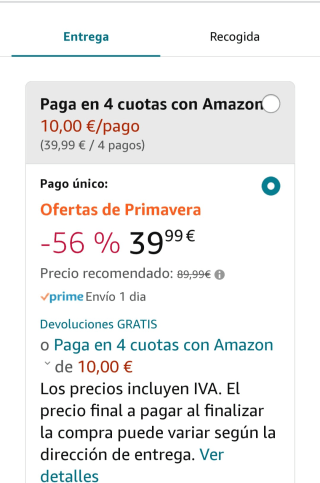 Controlador Razer Kishi para Android por 39,99€