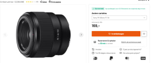 Sony FE 50mm F/1.8 Prime lens voor €169 bij Kamera Express