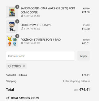 Tot €30 korting op je bestelling dmv codes