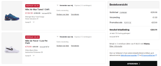 15% korting op je bestelling bij Footlocker voor members