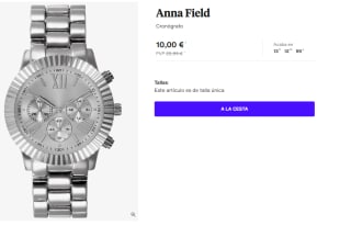 Reloj Cronografo para Mujer Anna Field por 10€