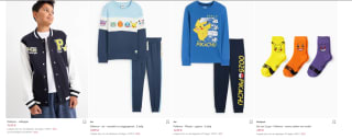 Diverse Pokémon kinderkleding vanaf €7,99 bij de C&A