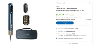 Cepillo de Aire Conair Infinity Pro Secadora/Alaciadora $2,761 | Sam's Club