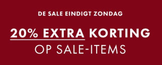 20% extra korting op alle sale bij WE fashion
