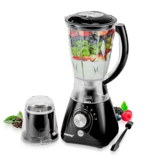 Black Portable Food Jug Blender & Grinder 1.5L for £22.99 at Geepas
