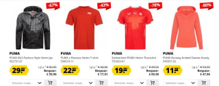 Tot ruim 80% korting op Puma bij Sportkorting