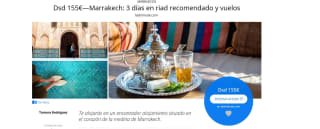Escapada a Marrakech: 3 días en riad Rodaina y vuelos desde 155€ pxp