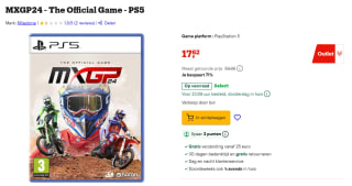 MXGP24 - The Official Game (PS5) voor €17,62 bij Bol