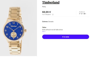 Reloj para Mujer Timberland por 68.99€