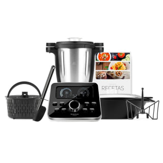 Robot Cocina Taurus Foodie Acero Inoxidable 1.500W - 3,5L - 31 Funciones + libro recetas por 160€