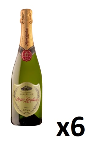 6 Botellas de Roger Goulart Brut Millésimé 2022 por 38€