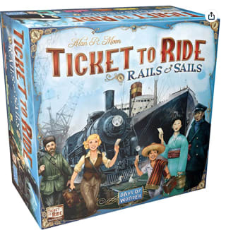 Ticket to Ride Rails and Sails voor €46,86 bij Amazon.nl