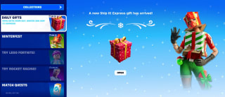 Gratis Fortnite skin: Holiday Boxy