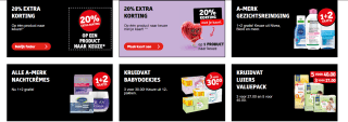 Kruidvat online koopjesavond met 20% korting