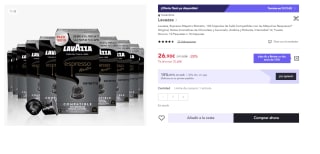 Lavazza, Espresso Maestro Ristretto, 100 Cápsulas de Café Compatibles con las Máquinas Nespresso* por 18.83€