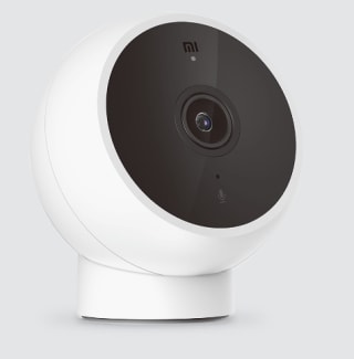 Camera Mi 2K monture magnétique - Blanc à 14,99€