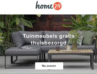 Gratis verzending op geselecteerde tuinmeubels bij Home24