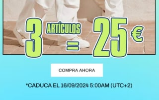 3x25€ Desde Shein 3 artículos por 25€