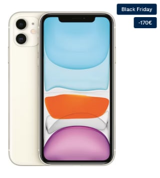 Blak Friday Apple iPhone 11 64GB a solo 419€