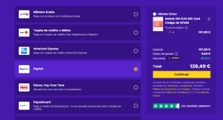 Tarjeta regalo Airbnb de 150€ por solo 139,49€