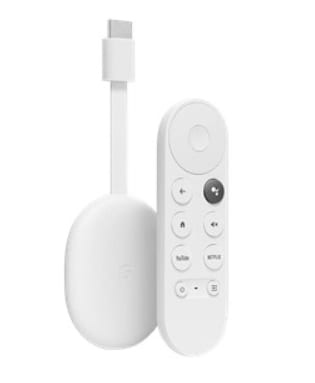 Google Chromecast met Google TV - 4K HDR - Wit voor €49 bij Paradigit