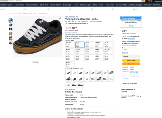 Zapatillas Vans Caldrone Hombre por solo 38,10€