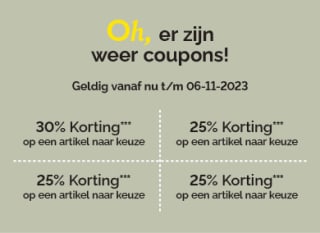 Tot 30% extra kassakorting op artikel 1 naar keuze bij Takko Fashion