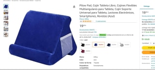 Cojin Flexible para tablets por 11.99€