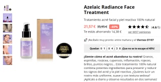 Azelaic Radiance Face Treatment por 21,57€