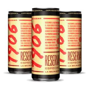 Cerveza 1906 Reserva Especial pack x 24 latas a 15,30€