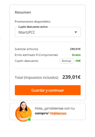 Motorola Edge 50 Fusion 5G de 8/256GB por 239,01€