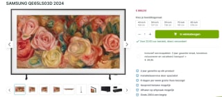 Samsung The Frame QE75LS03D TV (2024) voor €998 bij Plasmavisie