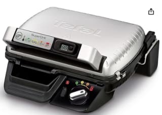 Grill à viande Tefal Supergrill GC451B12 - 2000W à 120,62€