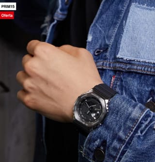 Reloj CASIO G-SHOCK GM-2100-1AER "CasiOAK" 200m por solo 135,96€