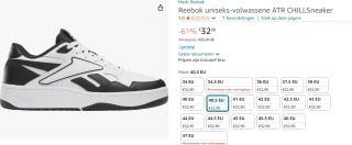 Reebok Classic ATR CHILL - Sneakers voor €32,90 bij Amazon