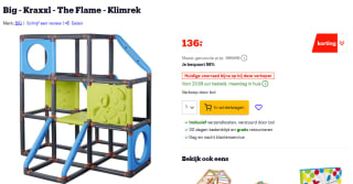 Big Kraxxl The Flame Klimrek voor €136 bij Bol