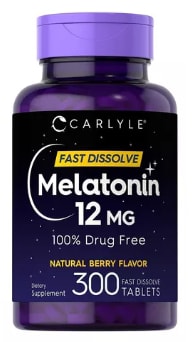 Melatonina 300 Tabletas Berry 12mg por $398 en Mercado Libre