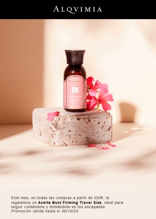 Aceite Bust Firming gratis con compra