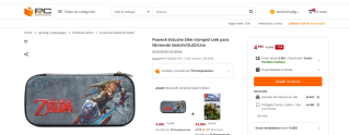 PowerA Estuche Slim Intrepid Link para Nintendo Switch/OLED/Lite por 4,99€