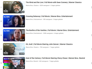 3.000+ gratis films kijken via YouTube