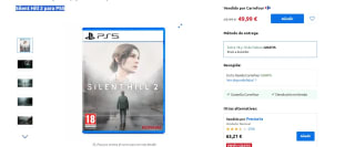 Juego Silent Hill 2 para PS5 por 49,99€