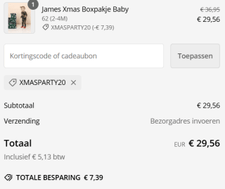 20% korting op de kerstcollectie van Snurk