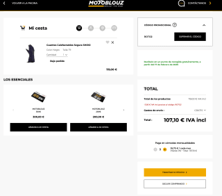 Guantes de moto calefactables SEGURA cuero con baterías y cargador por 107,10€