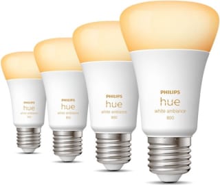 Philips Hue 4 pack white ambience e27 voor €62,96 bij Bol.com