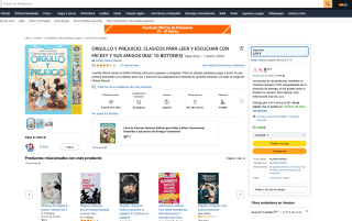 Orgullo y Prejuicio Clasicos para leer y escuchar MICKEY Y SUS AMIGOS (RAC 10 Botones) por solo 5,65€