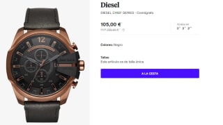 Reloj Cronografo para Hombre Diesel DIESEL CHIEF SERIES por 105€